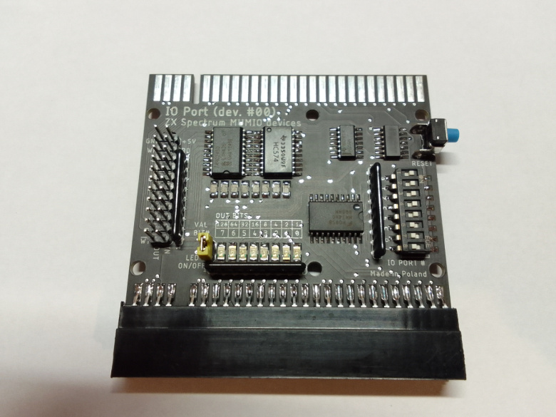 こと♩ Karta portu wejścia/wyjścia (8 x GPIO) - MUMIO dev. #00